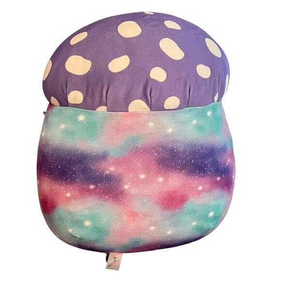 Squishmallows Purple & Galaxy Mushroom Plush Toy 12" - Picture 2 of 3
